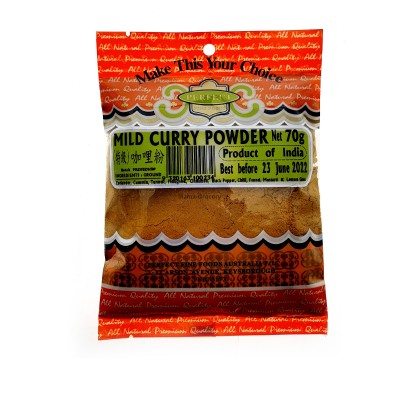 Perfect Fine Foods Mild Curry Powder 70g